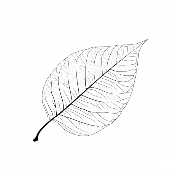 Minimalist Leaf Art