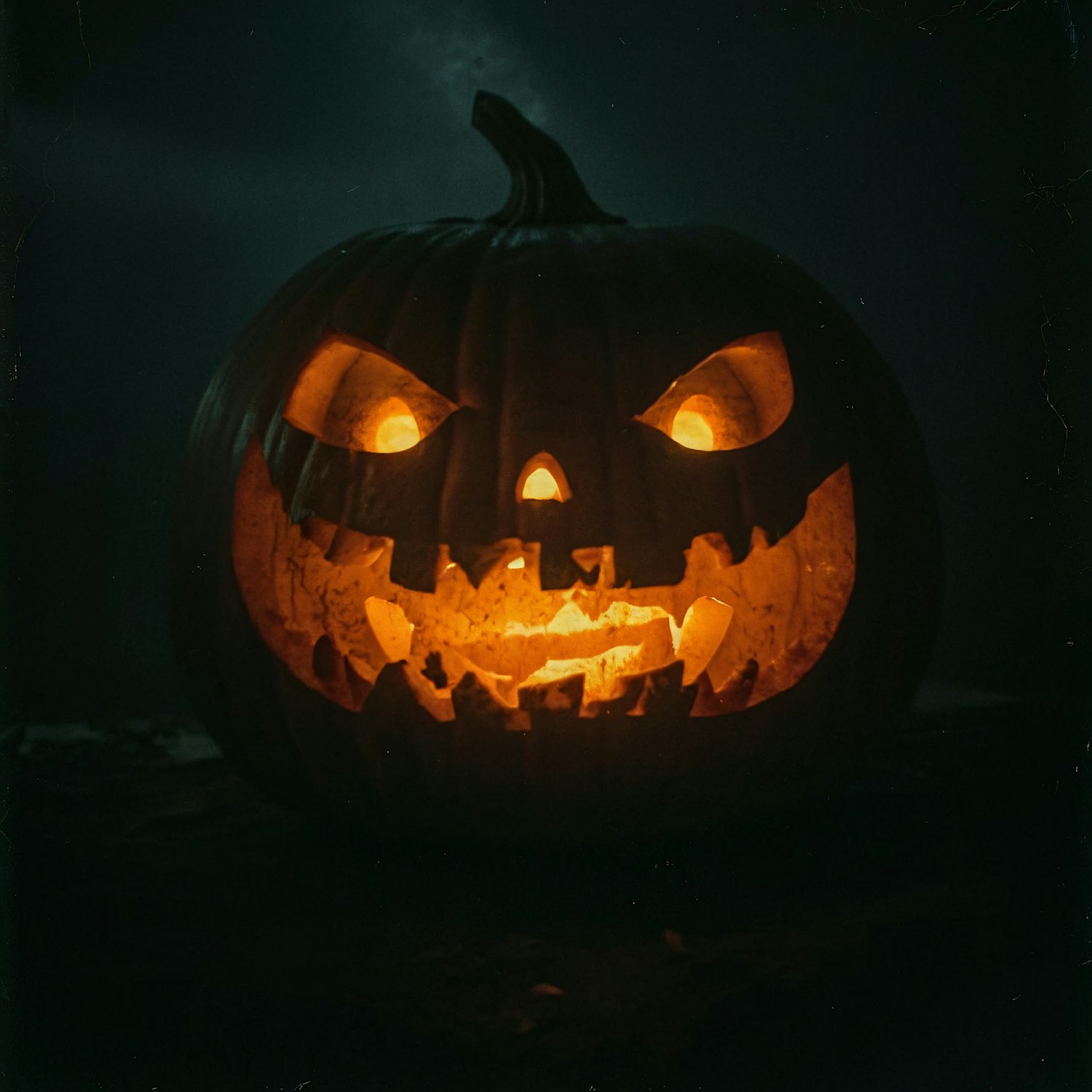 Glowing Jack-o'-Lantern