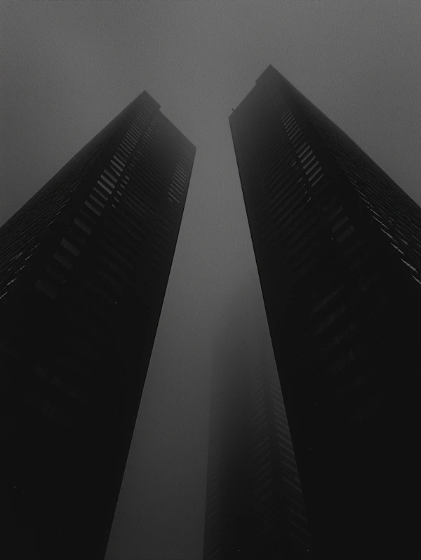 Foggy Skyscrapers