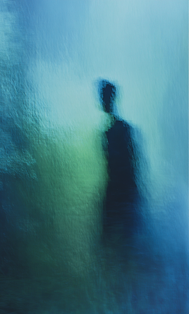 Abstract Silhouetted Figure