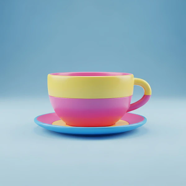 Colorful Ceramic Cup