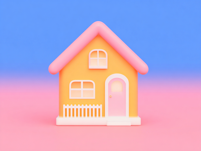 Cartoon House Illustration