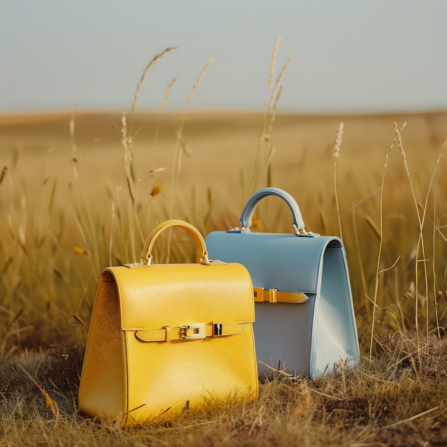 Elegant Handbags in Nature