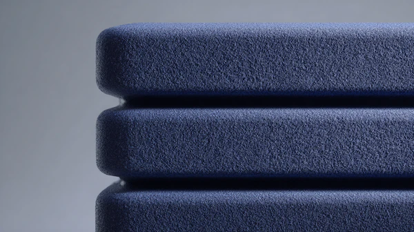 Textured Blue Surface