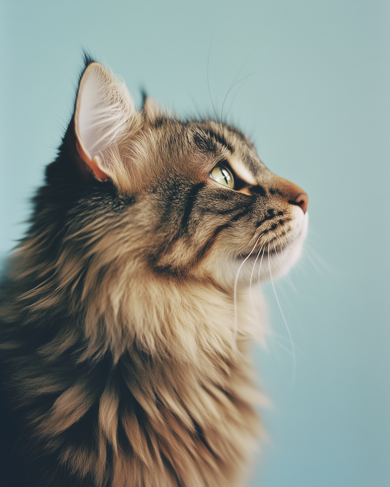 Majestic Fluffy Cat