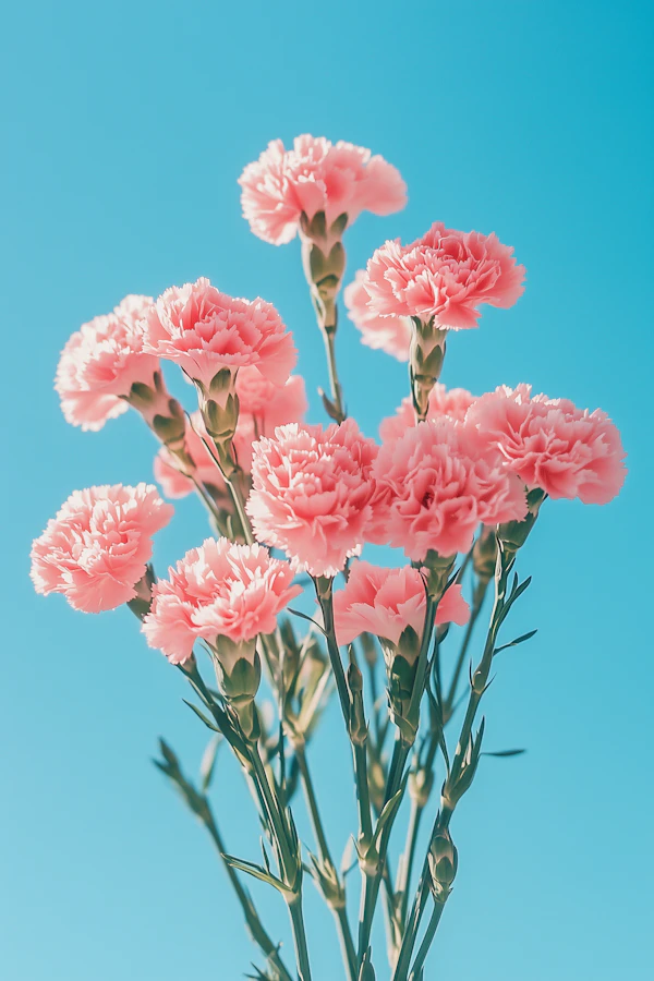 Pink Carnations Bouquet