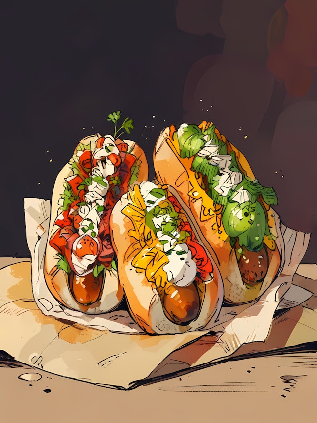 Gourmet Hot Dogs