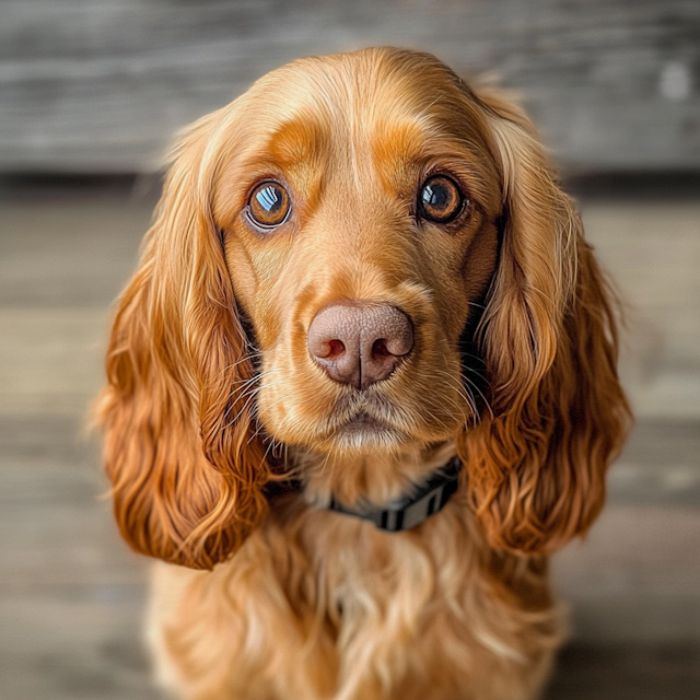 Close-up of a Cocker Spaniel