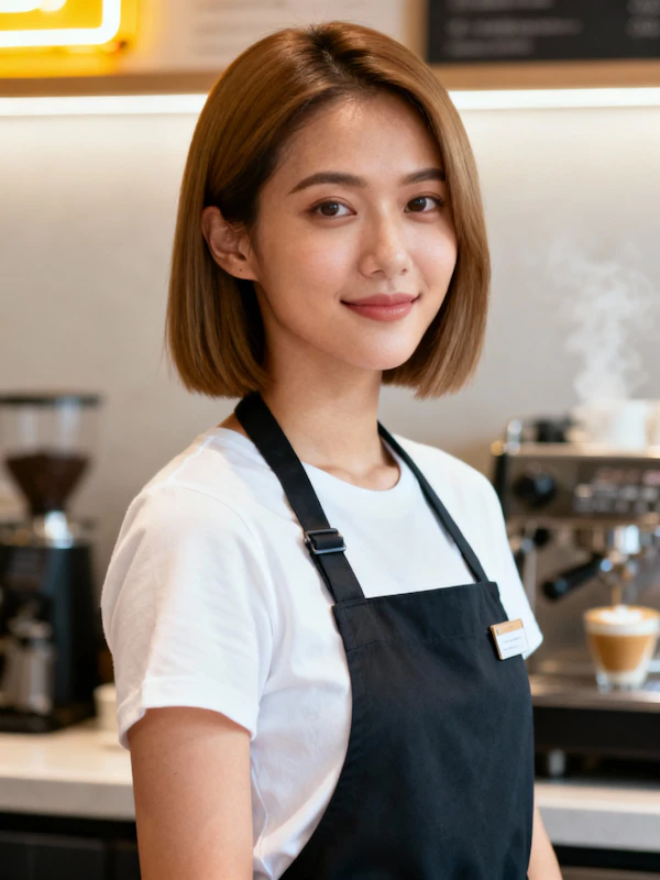 Barista in Coffee Shop