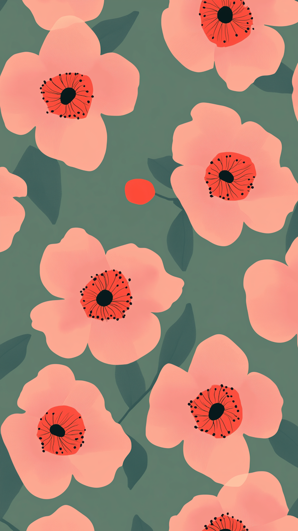 Stylized Floral Pattern