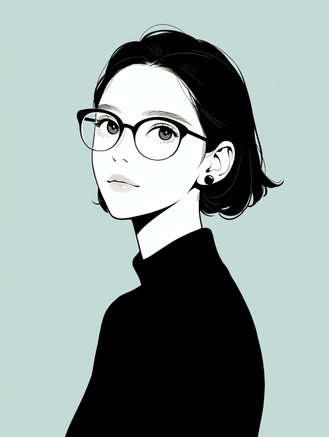 Stylized Portrait Illustration