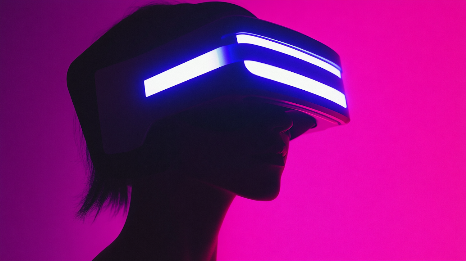 Futuristic VR Silhouette