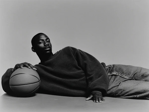 Basketball Black-and-White