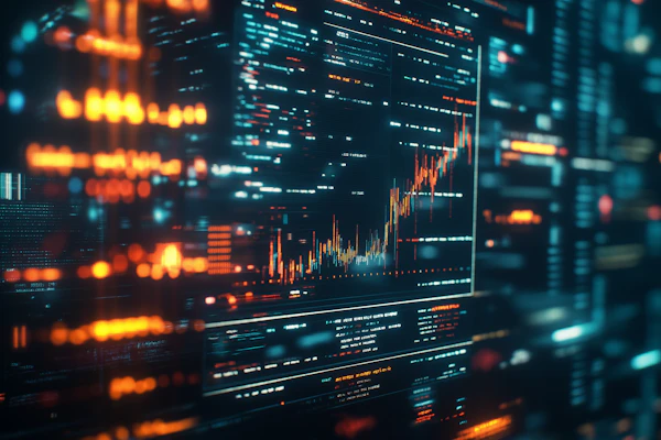 Futuristic Finance Display