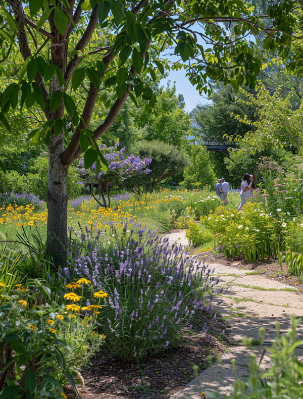 Serene Garden Walk