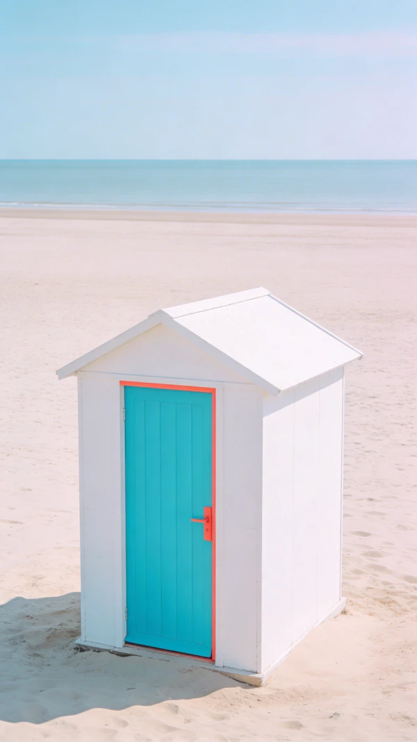 Beach Hut Serenity