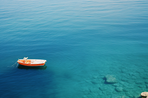 Solitude on the Azure Sea