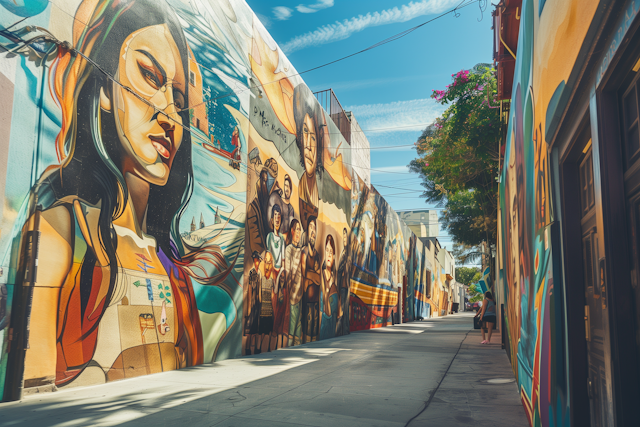 Vibrant Street Murals