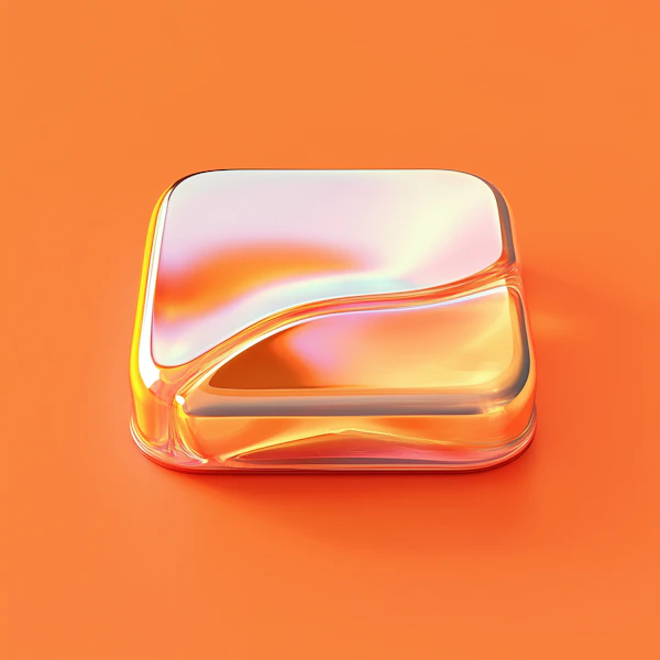 Futuristic Translucent Block