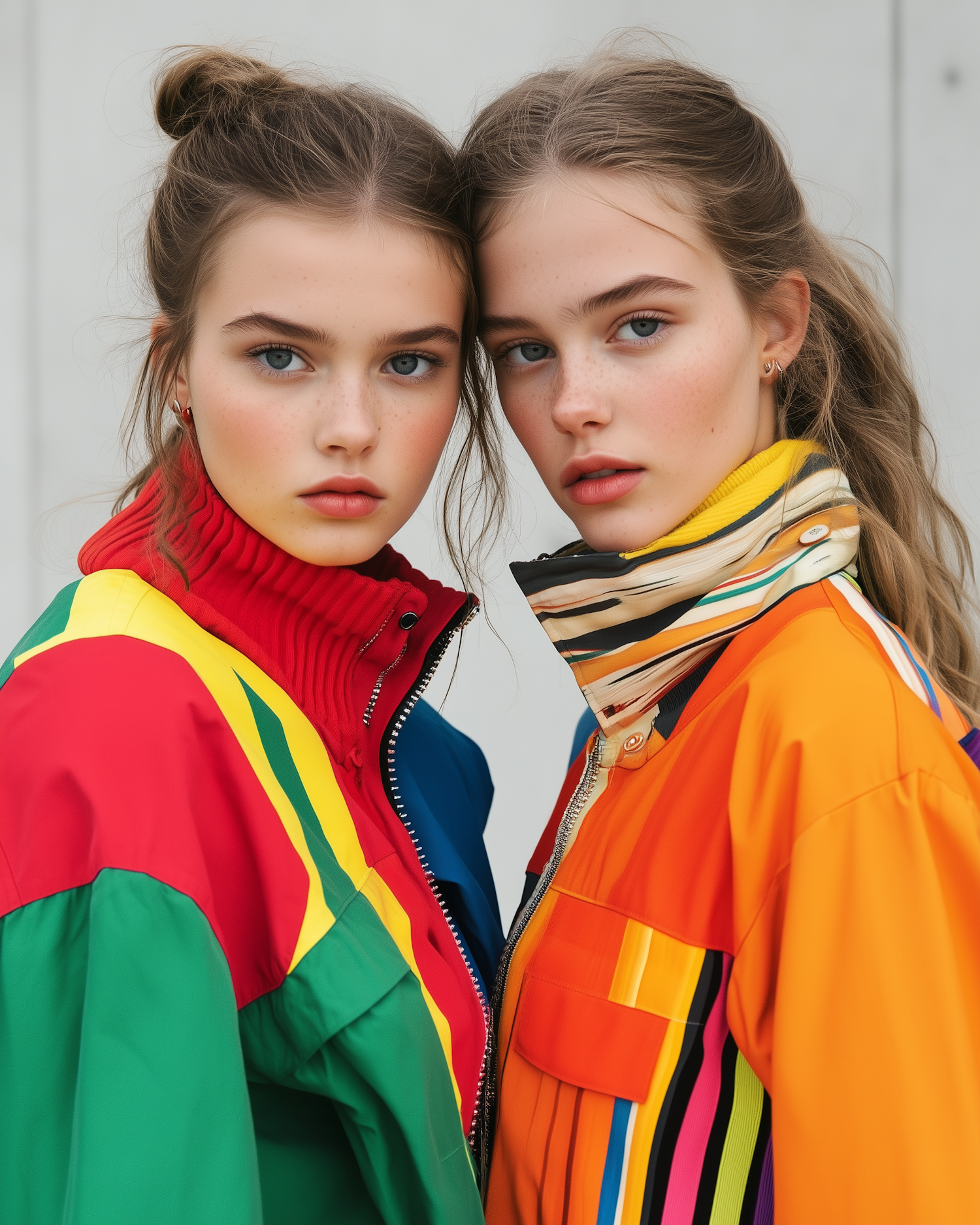 Colorful Jackets Duo