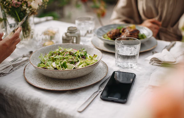 Outdoor Dining Scene