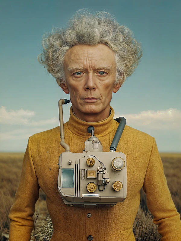 Surreal Portrait Man