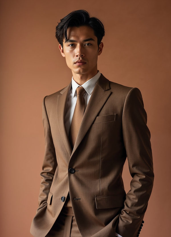 Man in Brown Suit