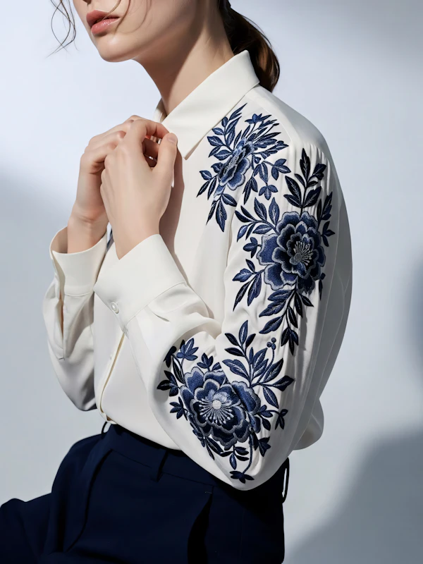 Elegant Embroidered Blouse