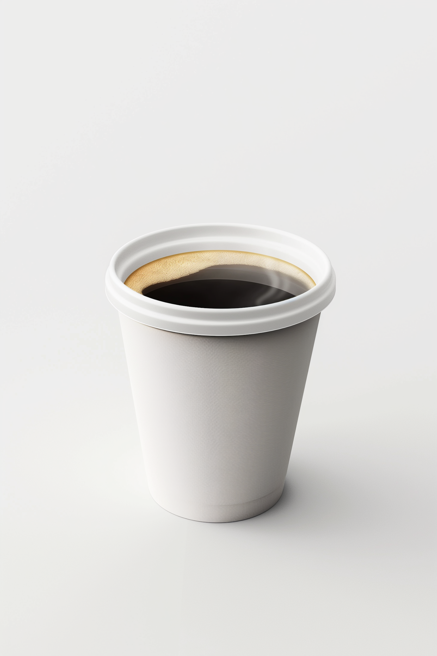 Minimalist Paper Coffee Cup