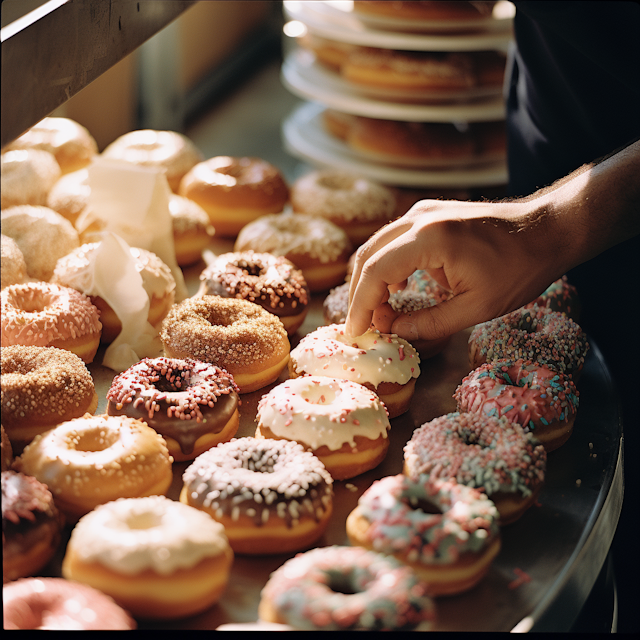 Indulgent Doughnut Selection