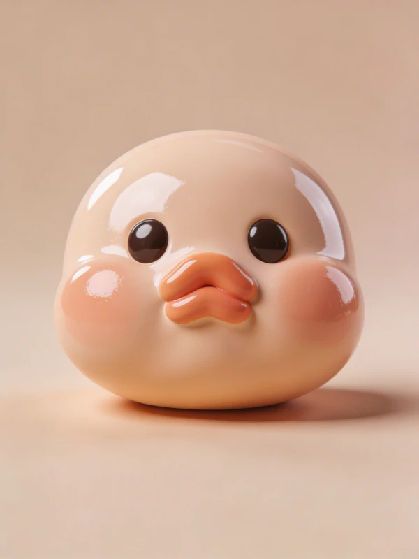 Stylized Duck Head
