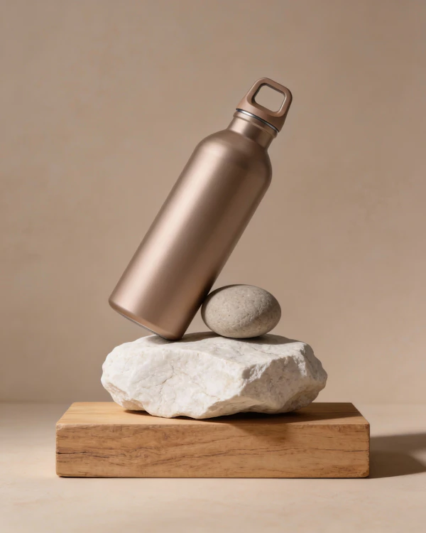 Minimalist Bottle Display