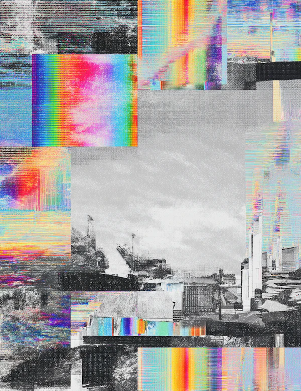 Digital Urban Glitch Art