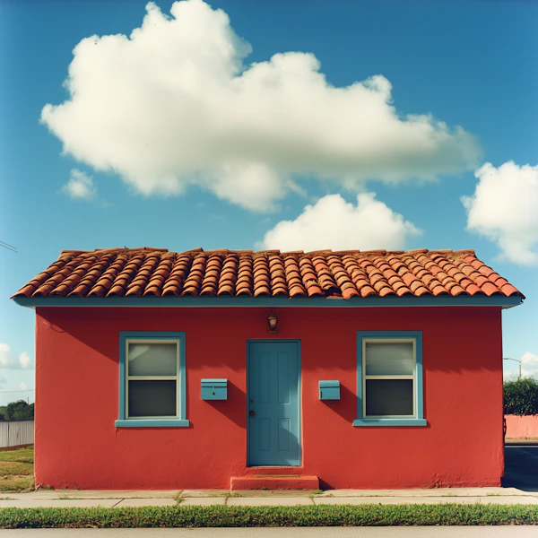 Vibrant Coral House