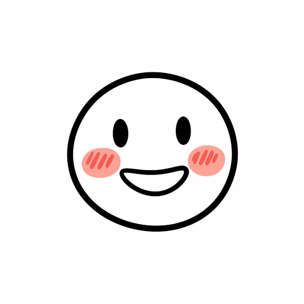 Smiling Face Illustration