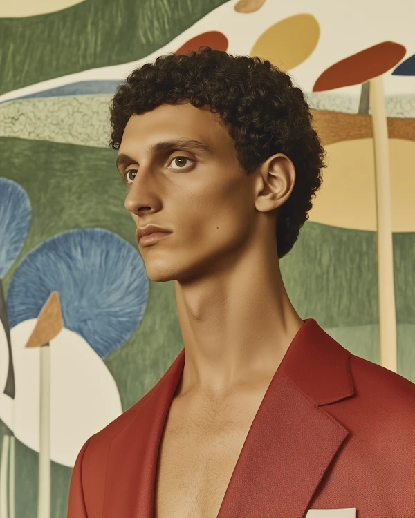 Stylish Man Portrait