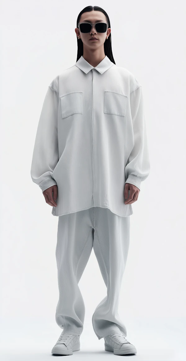 Minimalist Fashion Portrait