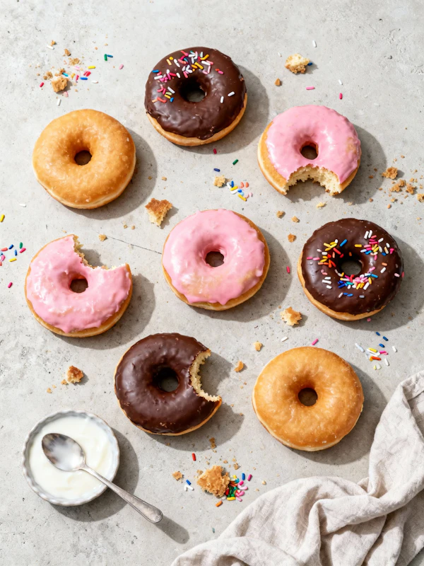Donut Assortment Display