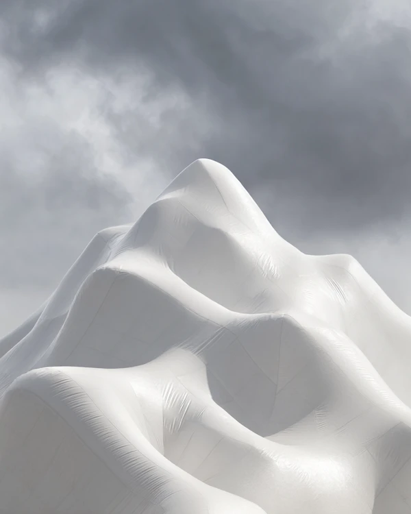 Surreal Fabric Landscape