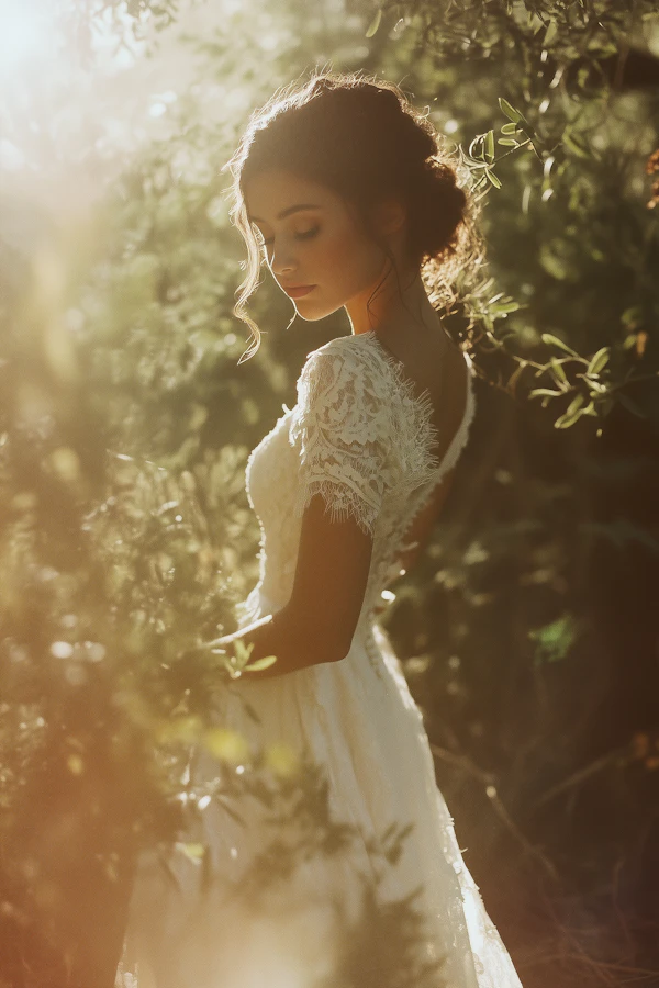 Ethereal Wedding Portrait