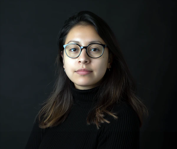 Portrait of a Young Latina Woman