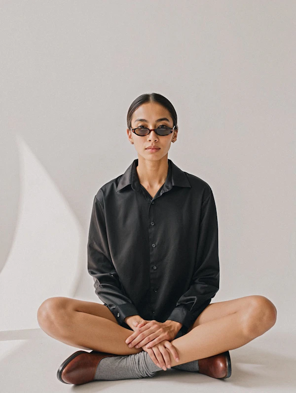 Minimalist Woman Portrait