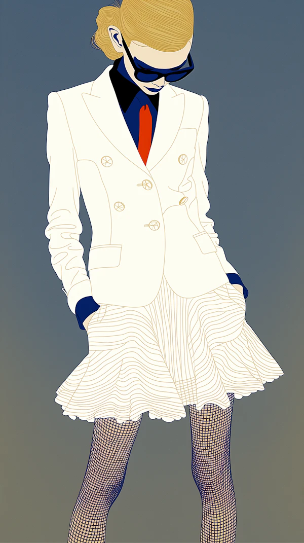 Stylish Fashion Portrait