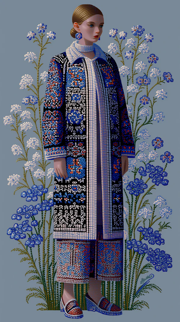 Stylized Woman Portrait