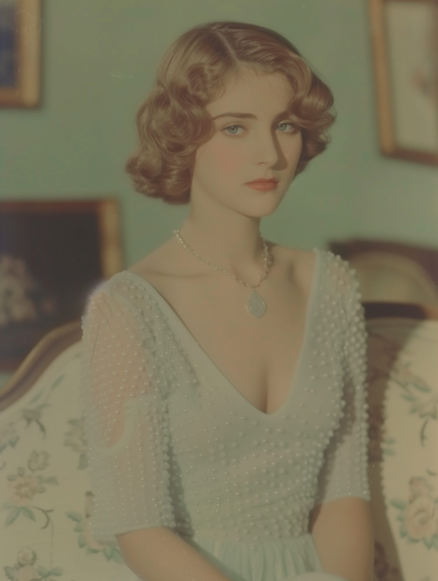 Vintage Elegance Portrait