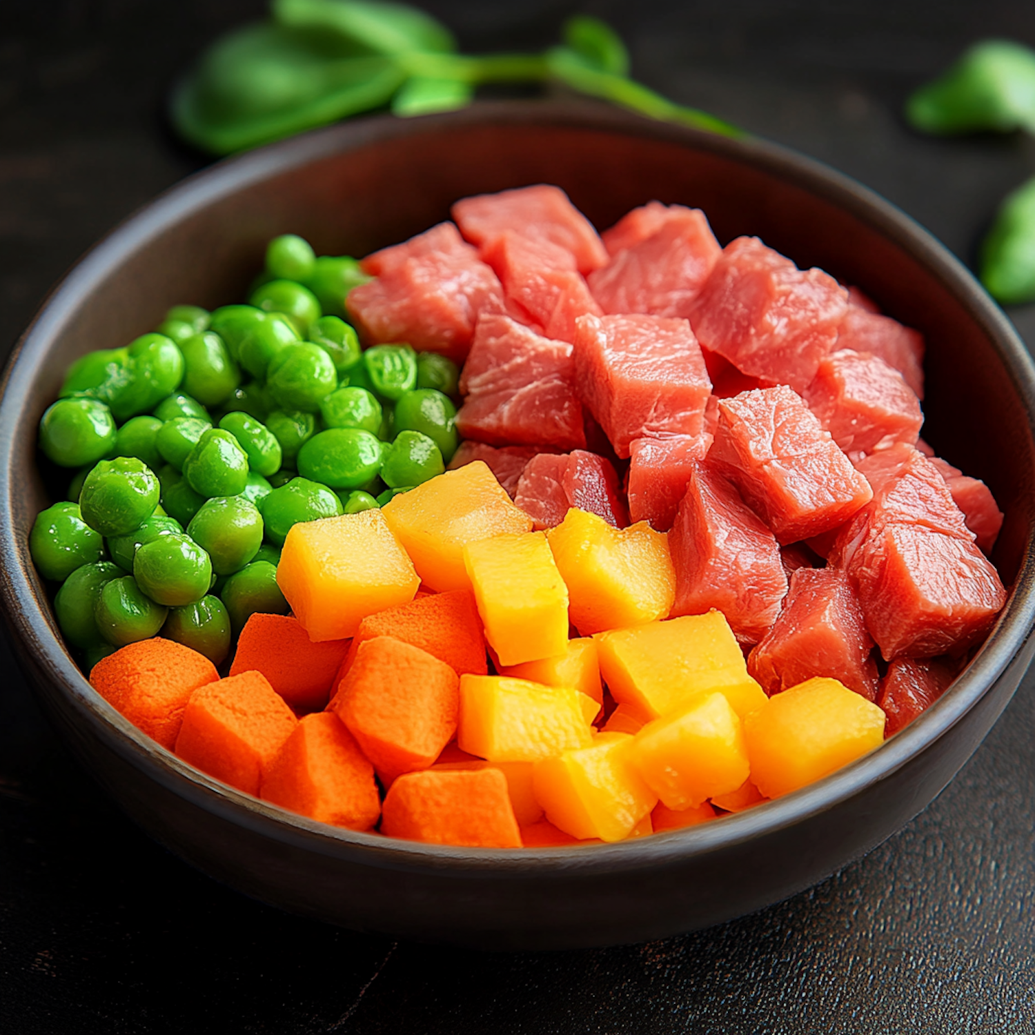 Colorful Ingredient Bowl