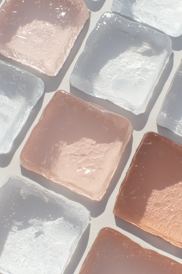 Pastel Tile Close-Up
