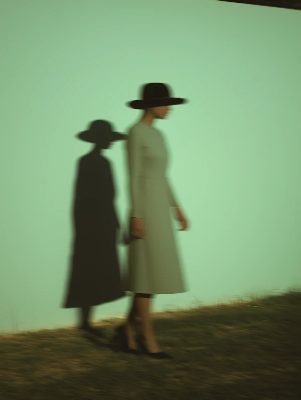 Mysterious Figure in Motion