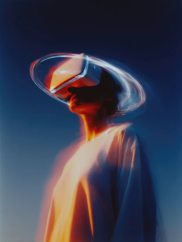 Futuristic VR Portrait