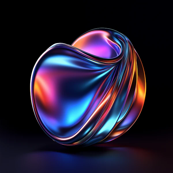 Futuristic Metallic Sphere